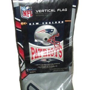 New England Patriots Flag Banner 27 X 37 Inches New Tailgate Wall House Room Nfl